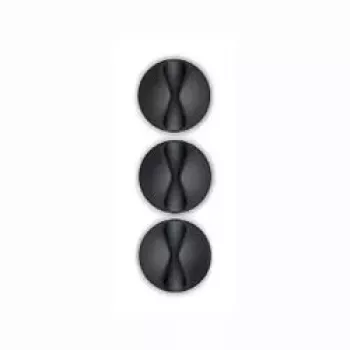 Οργανωτής Καλωδίων BlueLounge CableDrop Mini, Μικρός Συγκρατητής Καλωδίων Γραφείου, Μαύρος