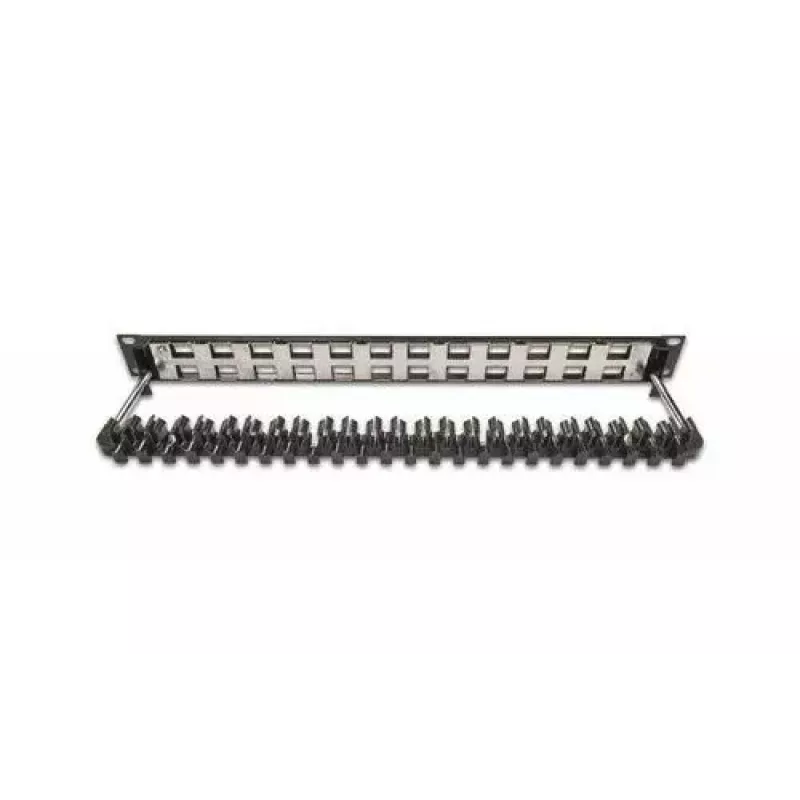 Patch Panel 1U Wirewin WKS PANEL 24 Μαύρο