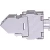 Μονάδα Keystone Wirewin WKS JACK KAT6A STP 45 γωνιακή Ασημί
