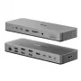 Dock laptop / επαναλήπτης θυρών ALOGIC TB4DU4 — Ενσύρματο Thunderbolt, 96 W, αναγνώστης καρτών SD-/MicroSD, 3,5 mm, αλουμίνιο/ABS
