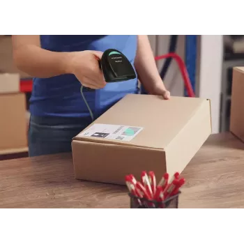 Φορητός αναγνώστης barcode Datalogic QD2220-BK 1D LED ενσύρματος μαύρο