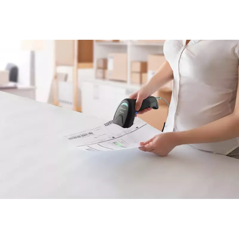Φορητός αναγνώστης barcode Datalogic QD2220-BK 1D LED ενσύρματος μαύρο