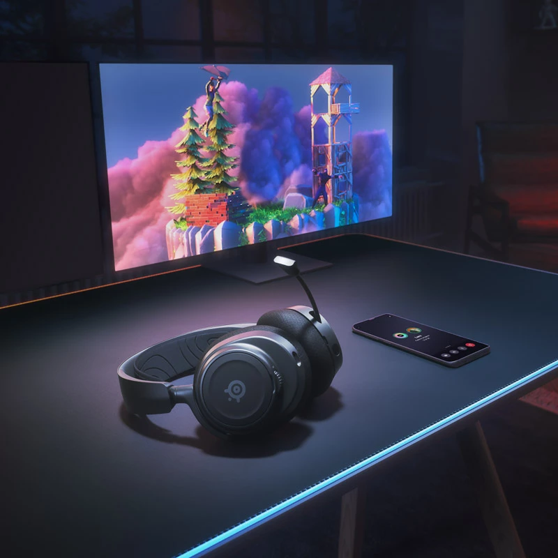 Steelseries Arctis Nova 7 ασύρματο ακουστικό με κεφαλοταινία Gaming USB Type-C Bluetooth μαύρο