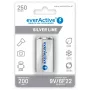 Επαναφορτιζόμενες μπαταρίες everActive Ni-MH 6F22 9V 250 mAh Silver Line