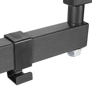 Maclean βάση TV ή οθόνης, universal, max. VESA 400x400, 23-55, 30kg, μαύρο, MC-701N