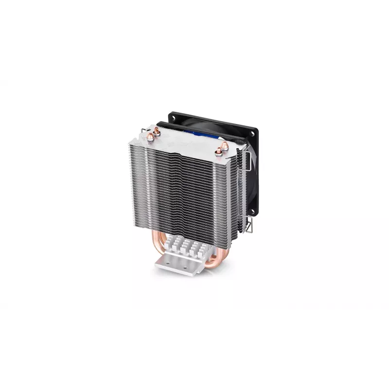 DeepCool ICE EDGE MINI FS V2.0 αερόψυκτρα επεξεργαστή 8 cm μαύρο, μπλε, ασημί 1 τεμ.