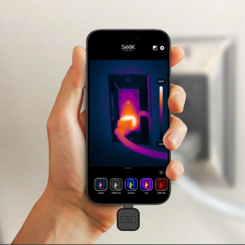 Seek Thermal LQ-ABAX θερμική κάμερα μαύρο 320 x 240 Pixel