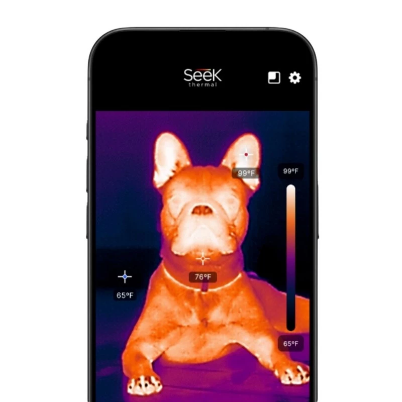 Seek Thermal LQ-ABAX θερμική κάμερα μαύρο 320 x 240 Pixel