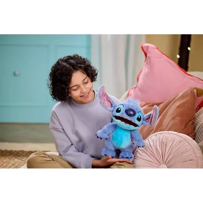Διαδραστική μασκότ Wow! Stuff Disney Real FX Chatty Stitch κούκλα (DIS-1025-01)