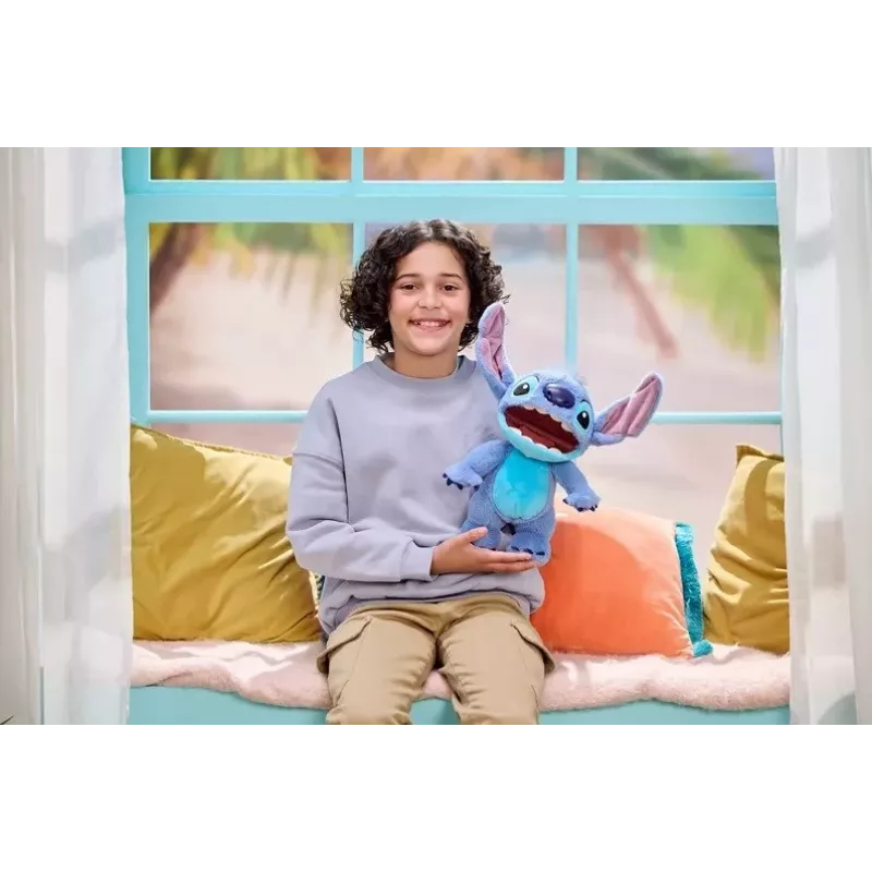 Διαδραστική μασκότ Wow! Stuff Disney Real FX Chatty Stitch κούκλα (DIS-1025-01)