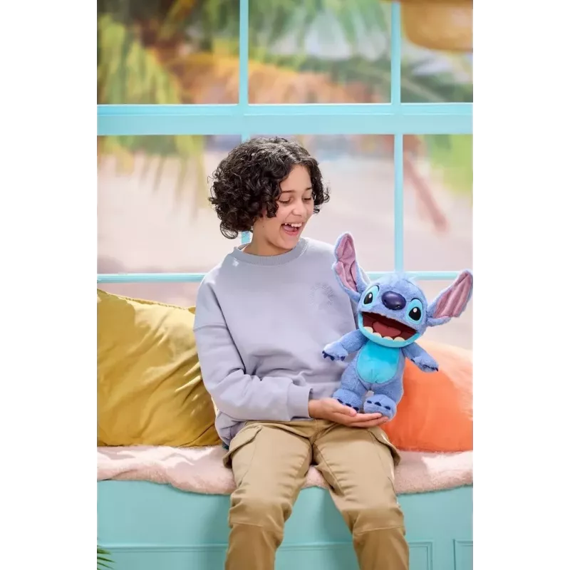Διαδραστική μασκότ Wow! Stuff Disney Real FX Chatty Stitch κούκλα (DIS-1025-01)