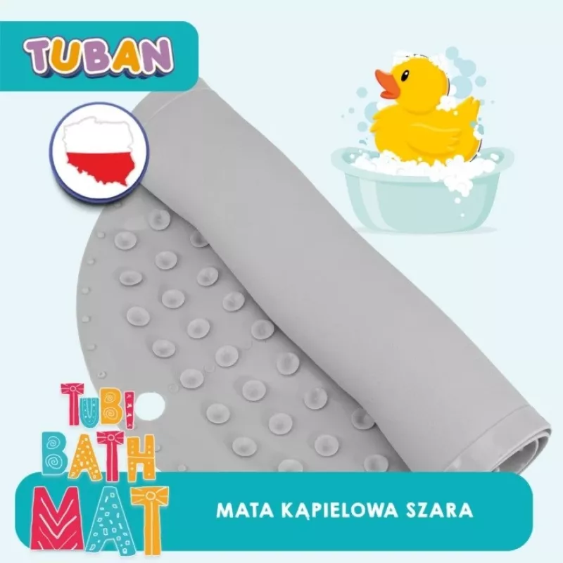 Αντιολισθητικό χαλάκι μπάνιου γκρι