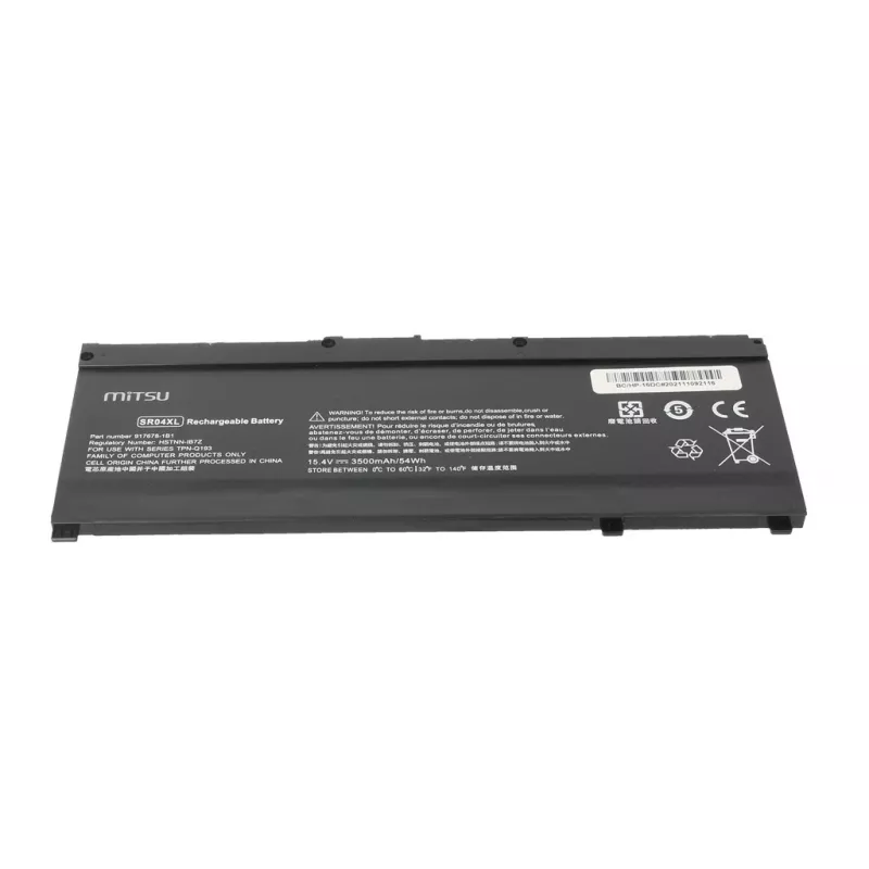 Mitsu για HP Omen 15-DC 3500mAh (54Wh) 15,4V