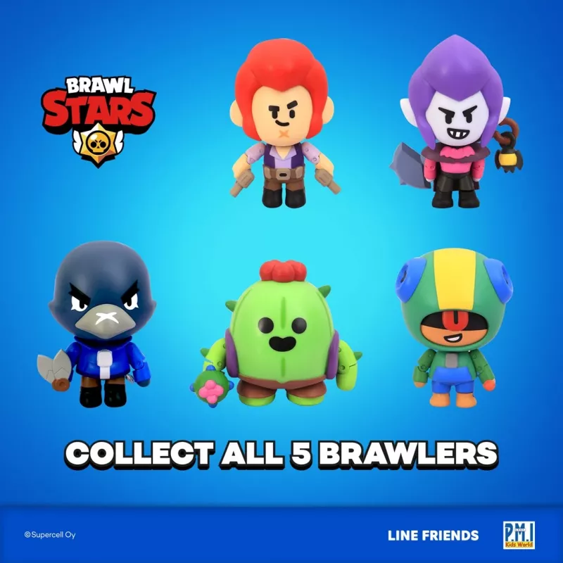 BRAWL STARS S1 Φιγούρες δράσης 11cm - COLT
