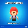 BRAWL STARS S1 Φιγούρες δράσης 11cm - COLT