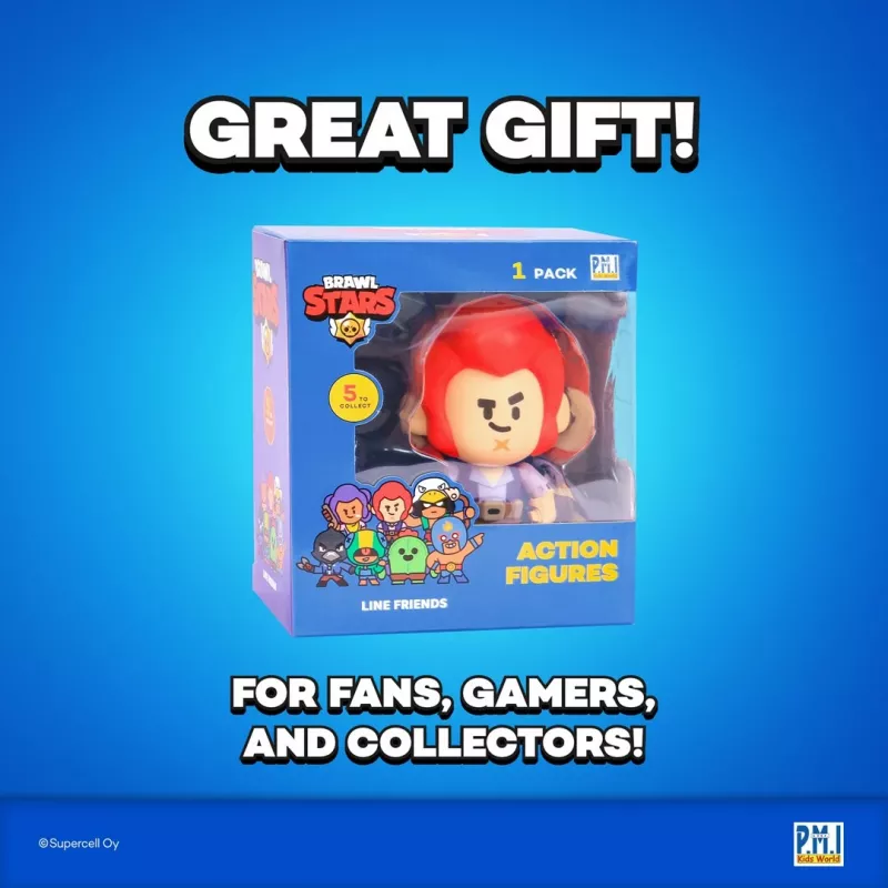 BRAWL STARS S1 Φιγούρες δράσης 11cm - COLT