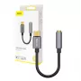 Baseus L54 Προσαρμογέας ήχου USB-C + Miniklinke 3,5 mm (Μαύρο+Γκρι)