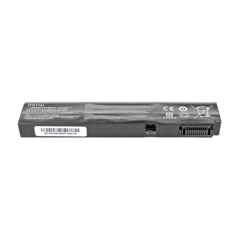 Mitsu για MSI GE72/GL72 4400mAh (48Wh) 10,8-11,1