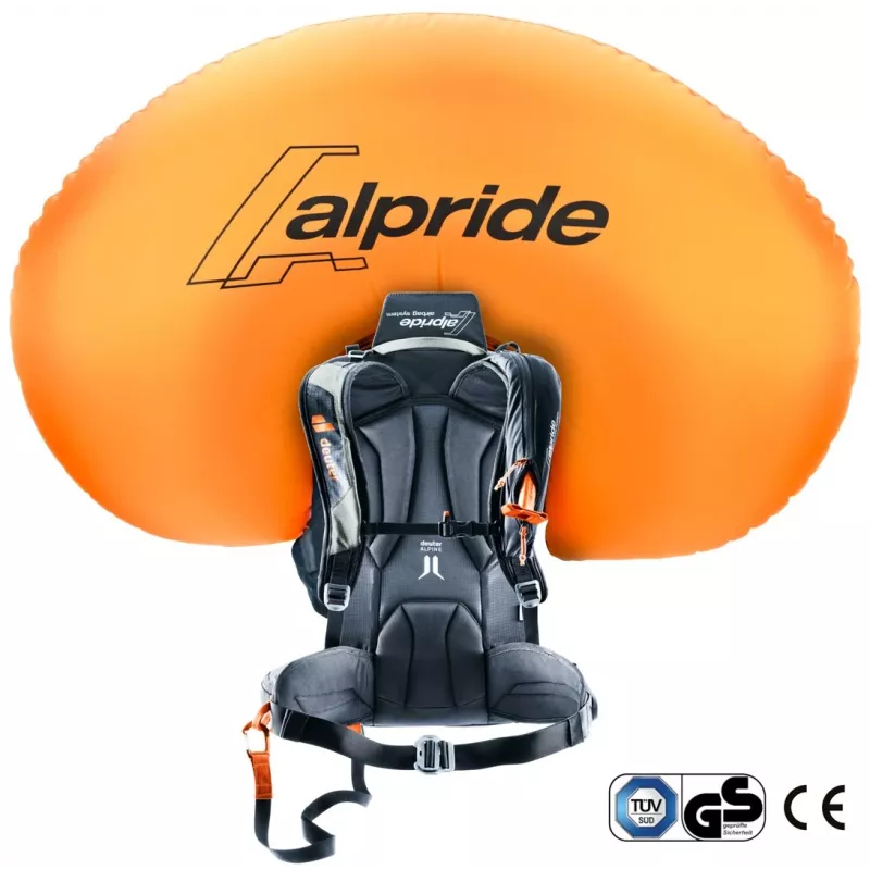 Deuter Alproof Lite 22 κασσίτερος/μαύρο – Σακίδιο χιονοστιβάδας