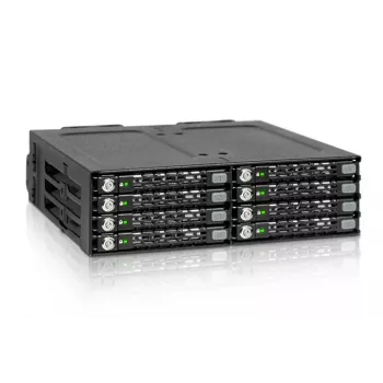 ICY DOCK - ToughArmor - MB998SK-B - 8x2.5 SATA HDD Hot Swap Mobile Rack - Θήκη HDD - Ανεμιστήρας 40mm - Αλουμίνιο - LED - SATA 6Gbit/s - έως 7mm ύψος