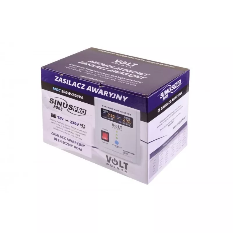Sinus Pro 800 E 12/230V (500/800W) αδιάλειπτη παροχή ισχύος