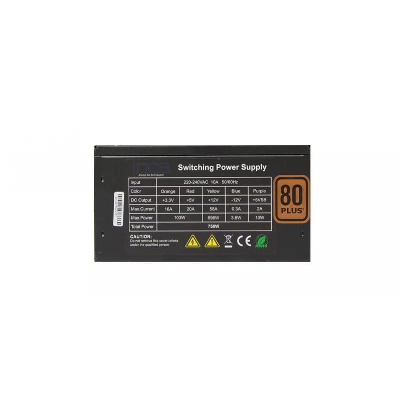 Cian Technology GmbH Cian INCA 80+ GOLD ΤΡΟΦΟΔΟΤΙΚΟ 80 PLUS 750 W