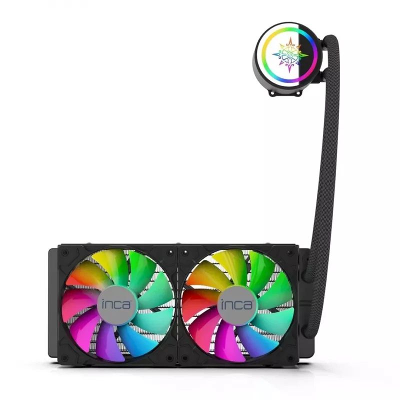 INCA ISS-02XN CPU LIQUID Cooler 2 x 120 mm PWM ανεμιστήρες