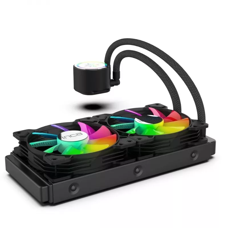 INCA ISS-02XN CPU LIQUID Cooler 2 x 120 mm PWM ανεμιστήρες