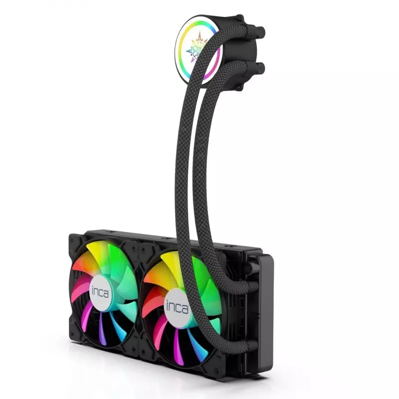 INCA ISS-02XN CPU LIQUID Cooler 2 x 120 mm PWM ανεμιστήρες