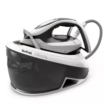 Tefal Express Power SV8130 2800 W 1,8 L Durilium AirGlide Autoclean πλάκα σιδερώματος Μαύρο, Λευκό