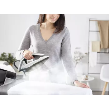Tefal Express Power SV8130 2800 W 1,8 L Durilium AirGlide Autoclean πλάκα σιδερώματος Μαύρο, Λευκό