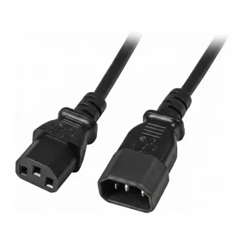 EFB-Elektronik καλώδιο επέκτασης IEC C14 180° - C13 180°, μαύρο, 0,5 m, 3 x 0,75 mm² Κατασκευαστής: EFB Elektronik (EK503.0,5)