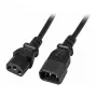EFB-Elektronik καλώδιο επέκτασης IEC C14 180° - C13 180°, μαύρο, 0,5 m, 3 x 0,75 mm² Κατασκευαστής: EFB Elektronik (EK503.0,5)