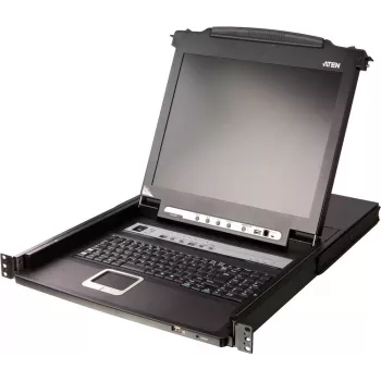 ATEN CL5708MW FR KVM Switch 8-Port 17,3 ιντσών LCD SingleRail PS/2-USB VGA