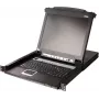 ATEN CL5708MW FR KVM Switch 8-Port 17,3 ιντσών LCD SingleRail PS/2-USB VGA