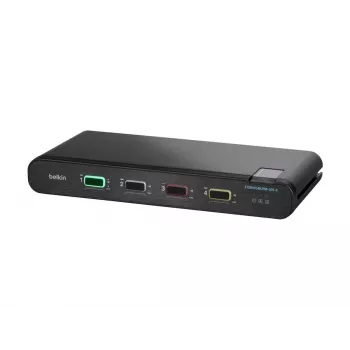4P Sngl Head DP/HDMI σε DP/HDMI Video Sec DT Kvm SW NO Cac PP4.0