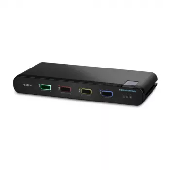 4P Sngl Head DP/HDMI σε DP/HDMI Video Sec DT Kvm SW NO Cac PP4.0