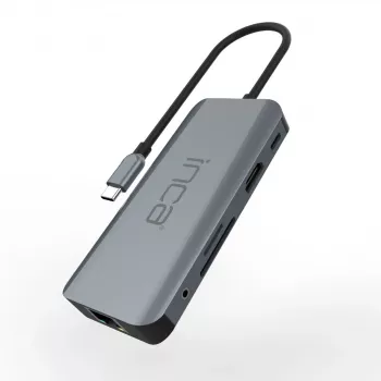 INCA προσαρμογέας ITPC-10TX USB-C 9-in-1 - προσαρμογέας