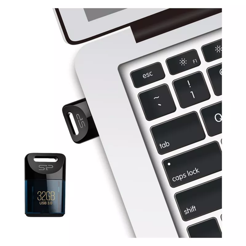 SILICON POWER Jewel J06 - USB Flash Drive - 32GB - USB3.0 - σκούρο μπλε (SP032GBUF3J06V1D)
