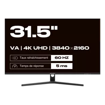 JAPANNEXT οθόνη 4K UHD 80 cm (31,5) 3840x2160 pixel, VA-Panel, 5 ms, 60 Hz, AMD FreeSync, HDMI, DisplayPort (JN-V315UHDR)