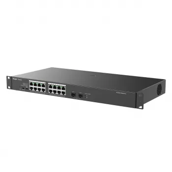 Reyee 16-Port 1000 Mbit/s + 2 Gigabit SFP-Ports, 16 από τις θύρες υποστηρίζουν τροφοδοσία PoE/PoE+ – switch – 1 Gbit/s