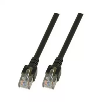 EFB-Elektronik Καλώδιο patch RJ45 Cat.5e SF/UTP PVC CCA μαύρο 7,5m Κατασκευαστής: EFB Elektronik (K5456.7,5)