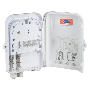 FTTH IP65 Κουτί σύνδεσης για 16 ίνες, 8 συζεύκτες και πλεονάζουσα ίνα Κατασκευαστής: EFB-Elektronik (FTTH-BOX-OUT-2)