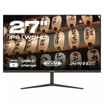 JAPANNEXT JN-IPS27WQHDR-C65W 16:9 HDMI/DP WQHD - Επίπεδη οθόνη (TFT/LCD)
