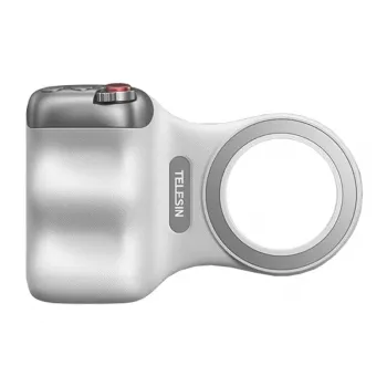 TELESIN μαγνητική λαβή MagSafe με ασύρματο τηλεχειριστήριο Bluetooth για iPhone / P5-mp-001wh