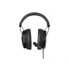 Deltaco GAM-190 gaming headset δέρμα πρωτεΐνης καλώδιο 3,5 mm μαύρο