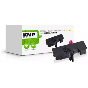 KMP 2927,0006 ανακατασκευασμένο τόνερ για Kyocera TK-5430M, magenta, 1.250 σελίδες
