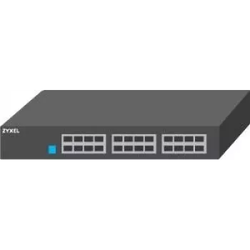 ZyXEL GS1100-24ES Unmanaged Switch με διακόπτες DIP - Switch - 1 Gbps