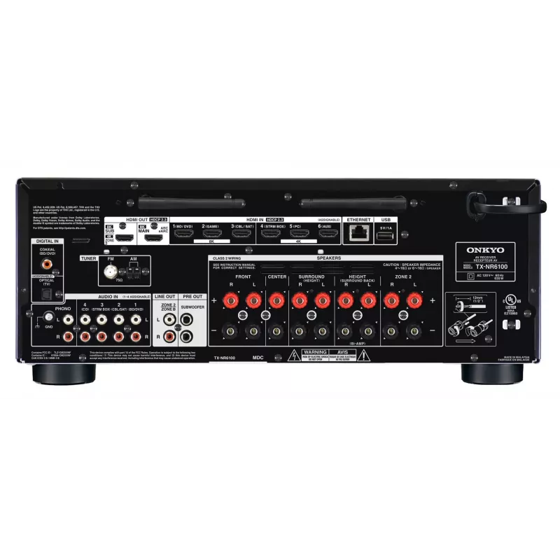 Onkyo TXNR6100 μαύρο (TXNR6100-B)
