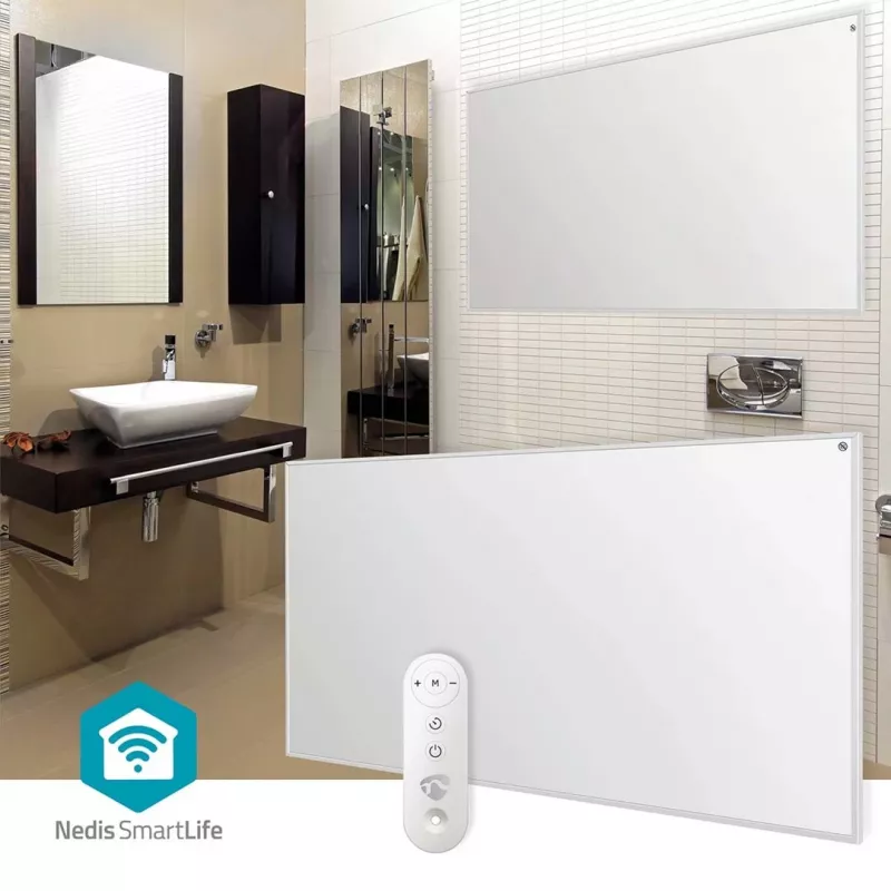 Nedis SmartLife HTIP700WTW πάνελ θέρμανσης υπερύθρων, 700 W, λευκό